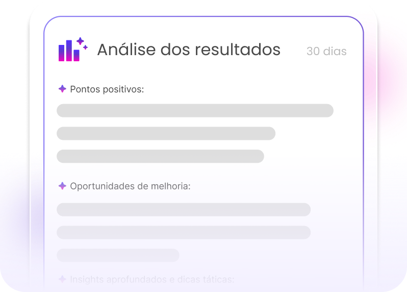 Relatório com inteligência artificial